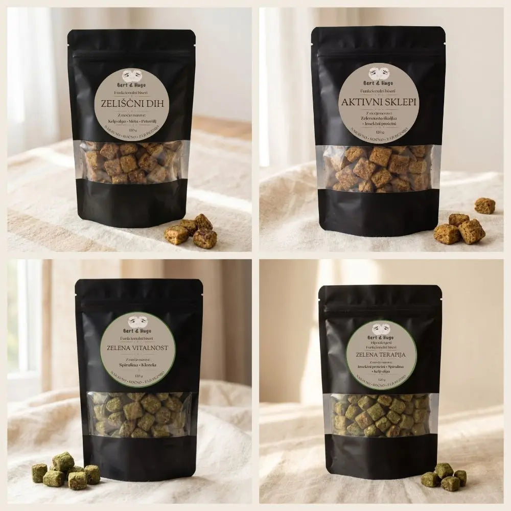 Bert & Hugo Velika Popolna kolekcija funkcionalnih biserov 4 x 120g