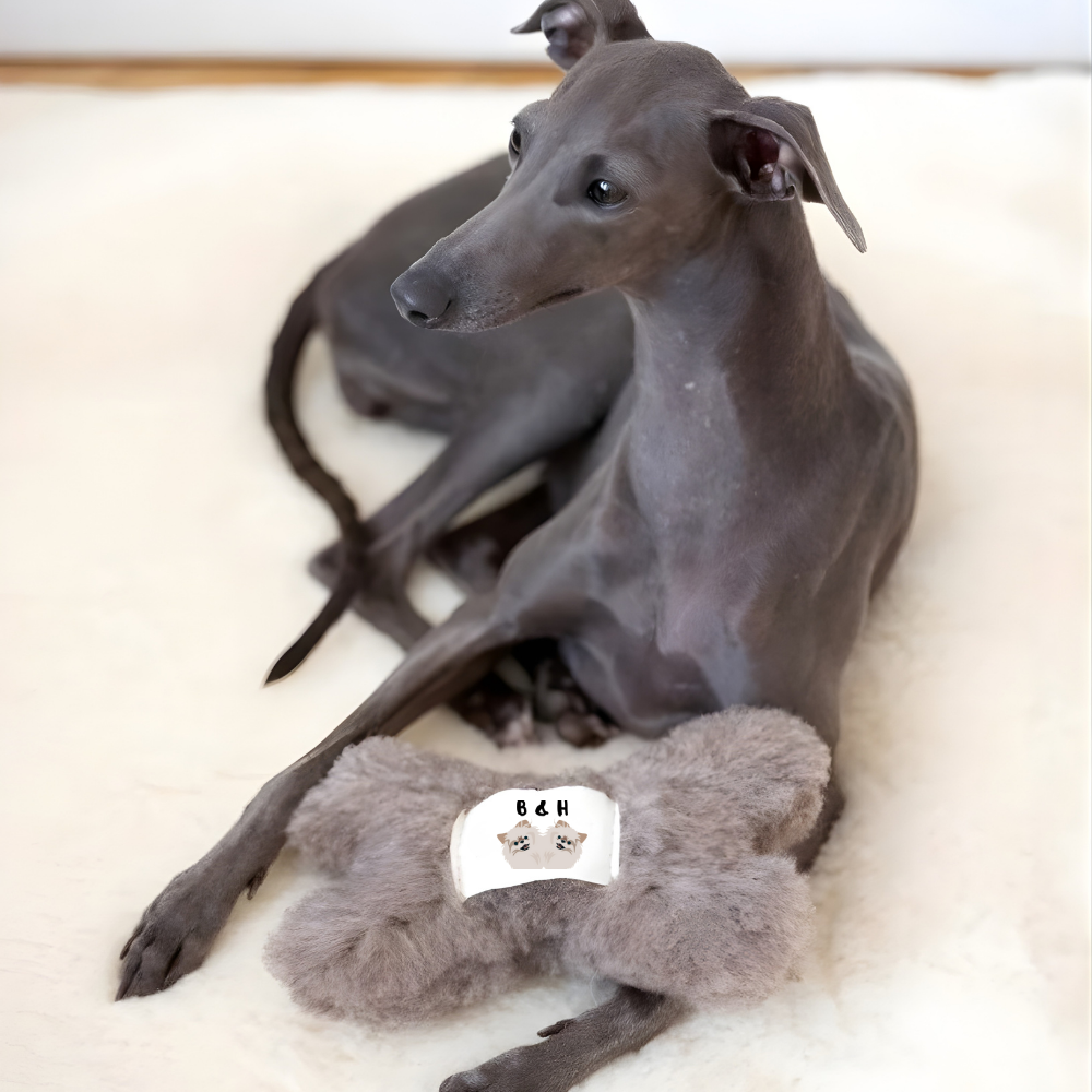 Naravna igrača iz ovčje kože (bež) – toplina, ki pomirja