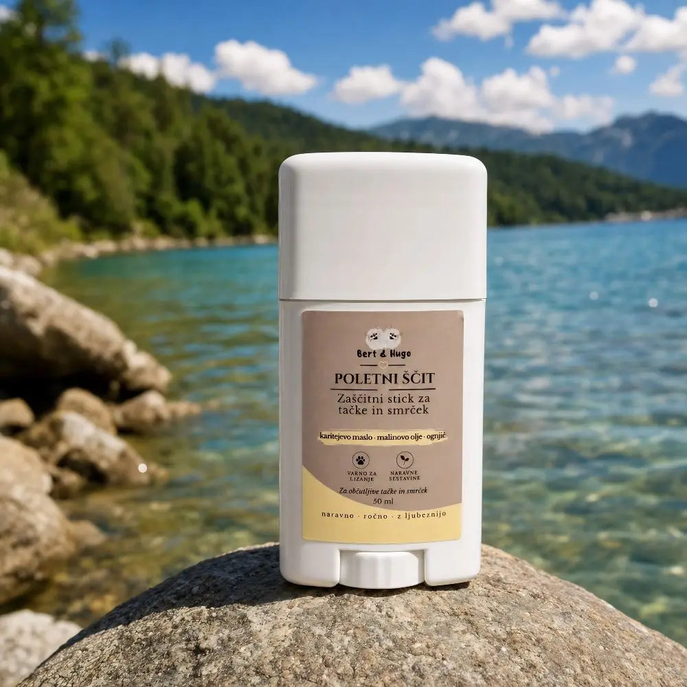 Bert &amp; Hugo Poletni Ščit – Zaščitni stik za tačke in smrček (50ml)