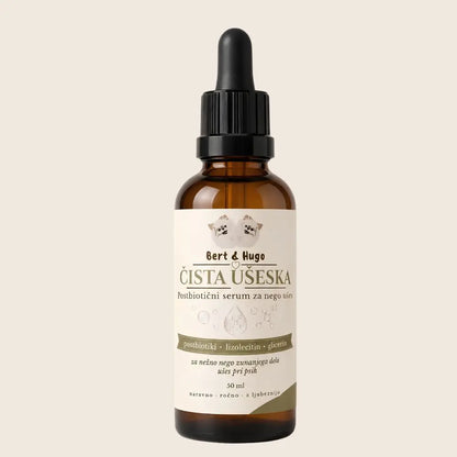 Čista ušeska – postbiotični serum za nego ušes (50 ml)