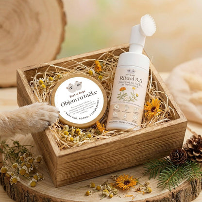 Set za popolno nego Bert &amp; Hugo: Ritual 5.5 + Objem za tačke